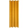 Zasłona EUROFIRANY Eliza 386899 140 x 250 cm Musztardowy Materiał 100% poliester - welwet