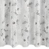 Firana gotowa EUROFIRANY Bessy 350 x 250 cm Biało-różowy Zawartość zestawu 1 x firana 350 x 250 cm