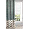 Zasłona EUROFIRANY Design 91 Gina 140 x 250 cm Stalowy Typ Zaciemniająca