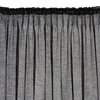 Firana gotowa EUROFIRANY Celine 140 x 270 cm Czarny