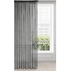 Firana gotowa EUROFIRANY Celine 140 x 270 cm Czarny Wysokość [cm] 270