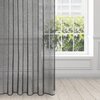 Firana gotowa EUROFIRANY Celine 140 x 270 cm Czarny Gwarancja 24 miesiące