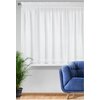 Firana gotowa EUROFIRANY Viola 400 x 145 cm Biały Materiał 100% poliester