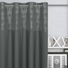 Zasłona EUROFIRANY Dafne 140 x 250 cm Grafitowy Typ Półzaciemniająca