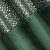 Zasłona EUROFIRANY Margot 140 x 250 cm Ciemnozielony Materiał 100% poliester - welwet