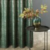 Zasłona EUROFIRANY Design 91 Cypr 140 x 270 cm Zielony Wysokość [cm] 270
