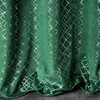Zasłona EUROFIRANY Design 91 Moly 140 x 250 cm Zielony Sposób zawieszenia Przelotki