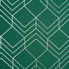Zasłona EUROFIRANY Design 91 Poli 140 x 250 cm Zielony Materiał 100% poliester