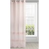 Firana gotowa EUROFIRANY Ariana 140 x 250 cm Różowy Gwarancja 24 miesiące
