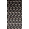 Zasłona EUROFIRANY Pola 140 x 250 cm Czarno-beżowy Materiał 100% poliester - welwet