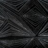 Zasłona EUROFIRANY Ariana 140 x 250 cm Czarny Materiał 100% poliester - welwet