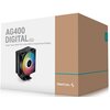 Chłodzenie CPU DEEPCOOL AG400 Digital ARGB Czarny Kompatybilność z procesorami AMD AM4
