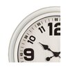 Zegar ścienny EXCELLENT HOUSEWARE 40cm Biały Materiał wykonania Tworzywo sztuczne