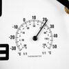 Zegar ścienny EXCELLENT HOUSEWARE 25cm Biały Zasilanie Bateryjne