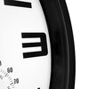 Zegar ścienny EXCELLENT HOUSEWARE 25cm Biały Cechy dodatkowe Duża i wyraźna tarcza
