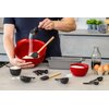 Zestaw przyborów kuchennych KITCHENAID Onyx KQG492OHOBE Czarny (11 elementów) Rodzaj Zestaw akcesoriów