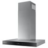 Okap SAMSUNG NK24C5703TS Stal nierdzewna + Czarne szkło 744m3/h 72dB klasa A Tryb pracy Pochłaniacz