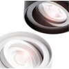 Oprawa sufitowa LIGHTLOGIC 30538 Czarny Źródło światła w komplecie Nie