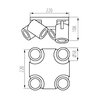 Oprawa sufitowa LIGHTLOGIC LL PORI EL-4O B Czarny Rodzaj Oprawa sufitowa