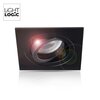 Oprawa sufitowa punktowa LIGHTLOGIC LL EGER DTL-B 30564 Czarny Źródło światła w komplecie Nie