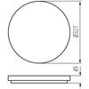 Plafon sufitowy LIGHTLOGIC LL Keti LED 24W-NW-O Źródło światła w komplecie Tak