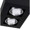 Oprawa sufitowa LIGHTLOGIC LL Ceiling Lamp 02B 31382 Czarny Maksymalna moc żarówki [W] 2 x 10