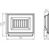 Naświetlacz LED LIGHTLOGIC LL FDL LED 30W-B 31415 Moc [W] 30