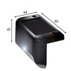 Lampa solarna LIGHTLOGIC LL EDGE 66095 Wymiary (SxWxG) [mm] 80 x 45 x 44