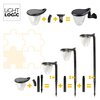Lampa solarna LIGHTLOGIC LL SLR LED SP/WL/TL 31444 Kolor Czarny
