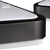 Plafon sufitowy LIGHTLOGIC LL EGRA PLAFON 24W B 66123 Czarny Pomieszczenie Do garderoby