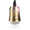 Lampa sufitowa LIGHTLOGIC LL PRAG E27 B Czarny Źródło światła w komplecie Nie
