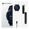 Smartwatch MOTOROLA Moto Watch 100 Czarny Kształt Okrągły