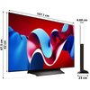 Telewizor LG 48C45LA 48" OLED 4K 144Hz WebOS Dolby Atmos Dolby Vision HDMI 2.1 Smart TV Tak