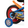 Rower dziecięcy TOIMSA Hot Wheels 12 cali dla chłopca Niebiesko-czerwony Wiek 3 lata