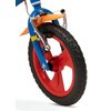 Rower dziecięcy TOIMSA Hot Wheels 12 cali dla chłopca Niebiesko-czerwony Wiek 4 lata