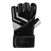 Rękawice fitness SPOKEY Bolster (rozmiar M) Czarno-szare Materiał Lycra