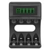 Ładowarka QOLTEC 50654 do akumulatorków Ni-Mh i Ni-Cd typu R03/AAA R6/AA Prąd ładowania [A] 1.8