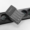 Ładowarka QOLTEC 50653 do akumulatorków Ni-Mh i Ni-Cd typu R03/AAA R6/AA Obsługiwane typy akumulatorów R6/AA