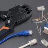 Wtyk QOLTEC 54556 Modularny, Kategoria 6, Pozłacane styki (100 szt.) Wysokość [mm] 18