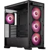 Obudowa ASUS TUF Gaming GT302 TG ARGB Czarny Standard płyty głównej microATX