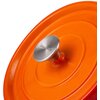 Garnek żeliwny VINTAGE CUISINE VC2P2619BL20CP Pomarańczowy 26 cm Przeznaczenie Kuchnie gazowe