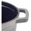 Garnek żeliwny VINTAGE CUISINE VC2P2619BL20CP Szary 26 cm Przeznaczenie Kuchnie halogenowe
