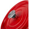Garnek żeliwny VINTAGE CUISINE VC2P2619BL20CP Czerwony 26 cm Przeznaczenie Kuchnie gazowe