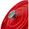 Garnek żeliwny VINTAGE CUISINE VC2P2218RD20CP Czerwony Ombre 22 cm Przeznaczenie Kuchnie gazowe