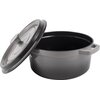 Garnek VINTAGE CUISINE VC2P221GR20CP Szary Ombre 22 cm