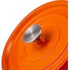 Garnek żeliwny VINTAGE CUISINE VC2P2218OR20CP Pomarańczowy Ombre 22 cm Przeznaczenie Kuchnie gazowe