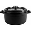 Garnek VINTAGE CUISINE VC2P2218BF20CP Czarny 22 cm Przeznaczenie Kuchnie ceramiczne