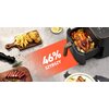 Air Fryer Frytkownica beztłuszczowa COSORI CAF-DC602-KEUR Turbo Blaze Chef Edition Czarny Funkcje dodatkowe Utrzymanie ciepła