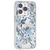 Etui RIFLE PAPER CO. Clear do Apple iPhone 14 Pro Niebieski Seria telefonu iPhone