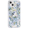 Etui RIFLE PAPER CO. Clear MagSafe do Apple iPhone 14 Plus Niebieski Seria telefonu iPhone